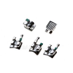 50 Sets Dental Ortho MIM Monoblock Brackets Mini MBT/Roth.022 Hooks 345 AZDENT