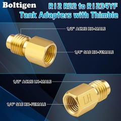 Versatile R1234YF Can Tap & Adapter Kit for Efficient Refrigerant Dispensing