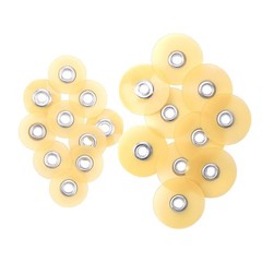 500PCS Dental Composite finishing polishing disc soft type 9.5/12.7mm