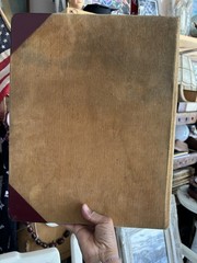 Vintage 1976 Visitors Register Guest Book Large Ledger Journal Partially Filled