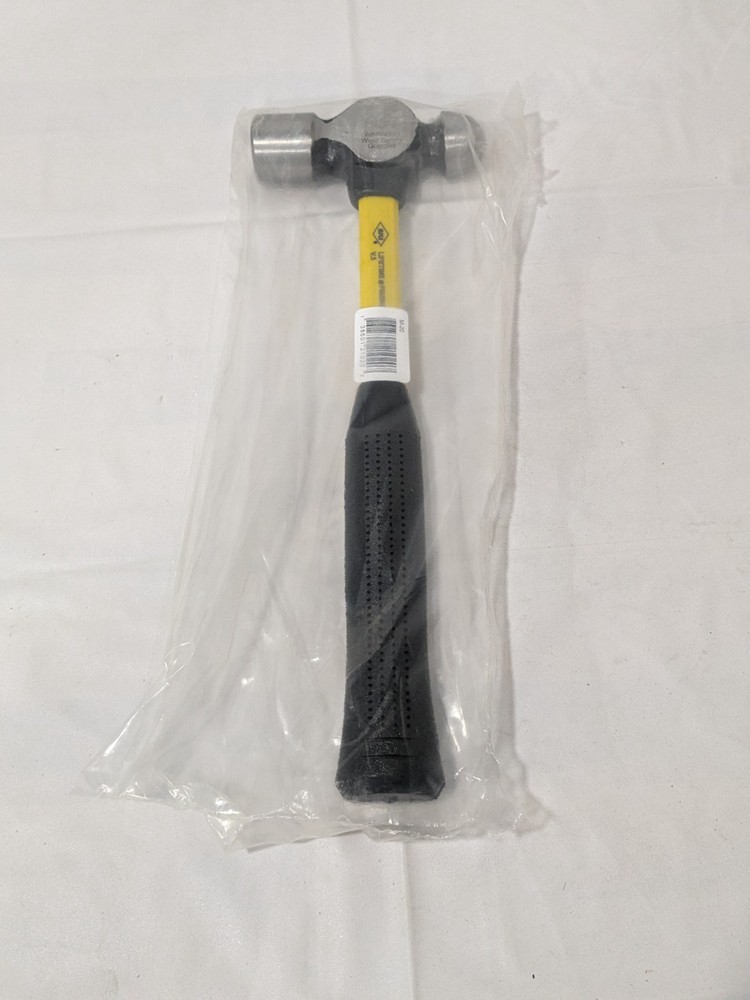 NUPLA Ball Pein Hammer: 20.00 oz Head, High Carbon Steel 21020