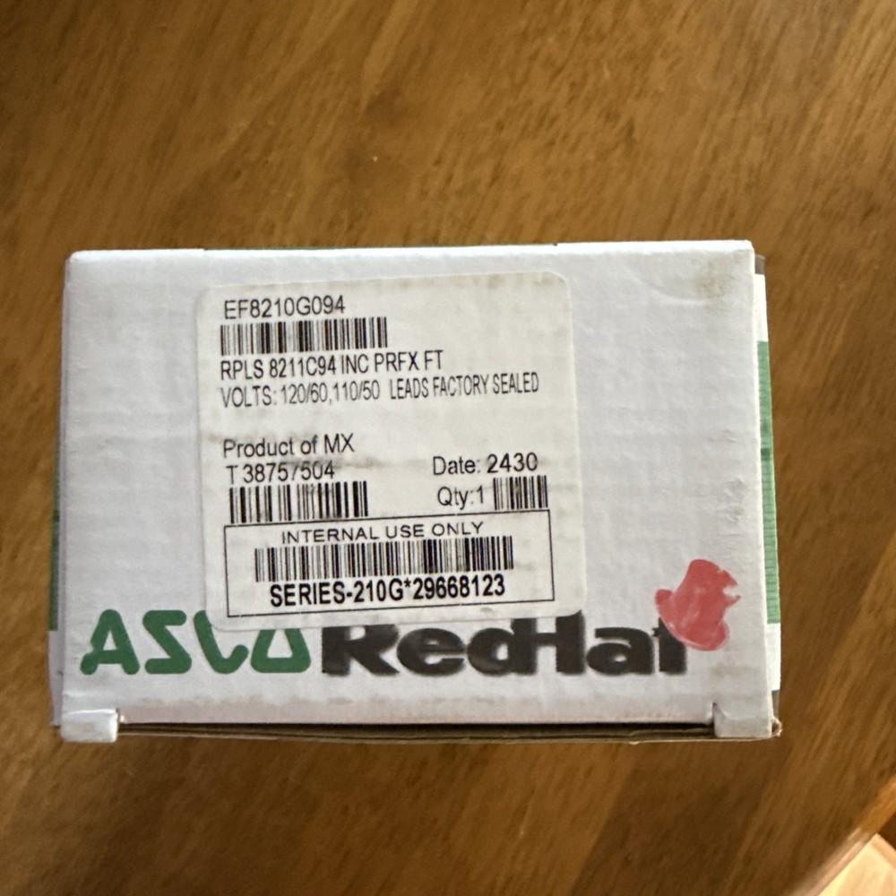 Asco EF8210G094 Solenoid Valve