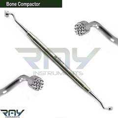 3 Pcs Dental Bone Grafting Tools Bone Scraper Hollow Palti Bone Compactor