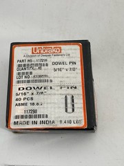 Unbrako (117298) 5/16″ x 7/8″ OAL Alloy Steel, Grade 8 Dowel Pin – Box of 40