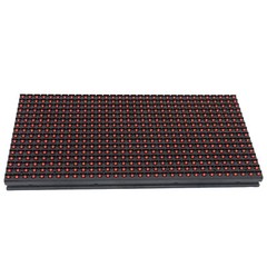 40pcs/pack 6.3″ × 12.6″ × 0.5″ RED LED Display P10 Dot Matrix Module Red Sign