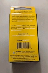 NEW Appion MGAVCT 1/4 Inches MegaFlow Vacuum-Rated Valve Core Removal Tool