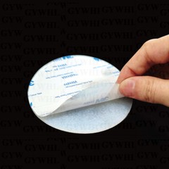 White Silicone Solid Discs Self Adhesive Round Pad Sealing Cushioning 5mm-150mm