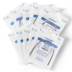 AZDENT Dental Orthodontic Round Arch Wire Super Elastic Niti Natural Upper Lower