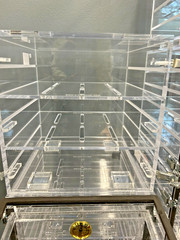 PLAS-LABS Desiccator Stackable Cubicles w/ Shelves-Excellent condition