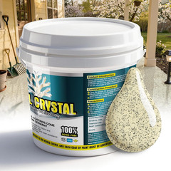 Epoxy Floor Paint Kit 10KG Vanilla Pepper Self Leveling Concrete Garage