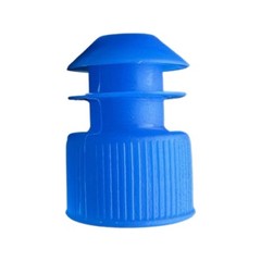 Test Tube Cap, 12mm/16mm, 12x75mm, 3 Colors, Red, Blue, and Clear