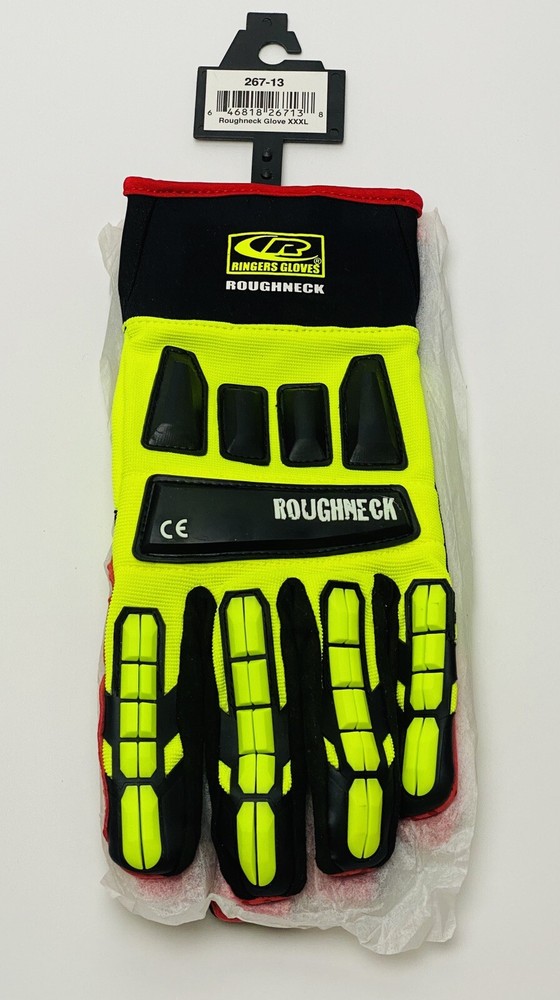 Ringers 267 Roughneck Work Gloves Impact / Cut / Slip Resistant Glove Sz XXXL/13