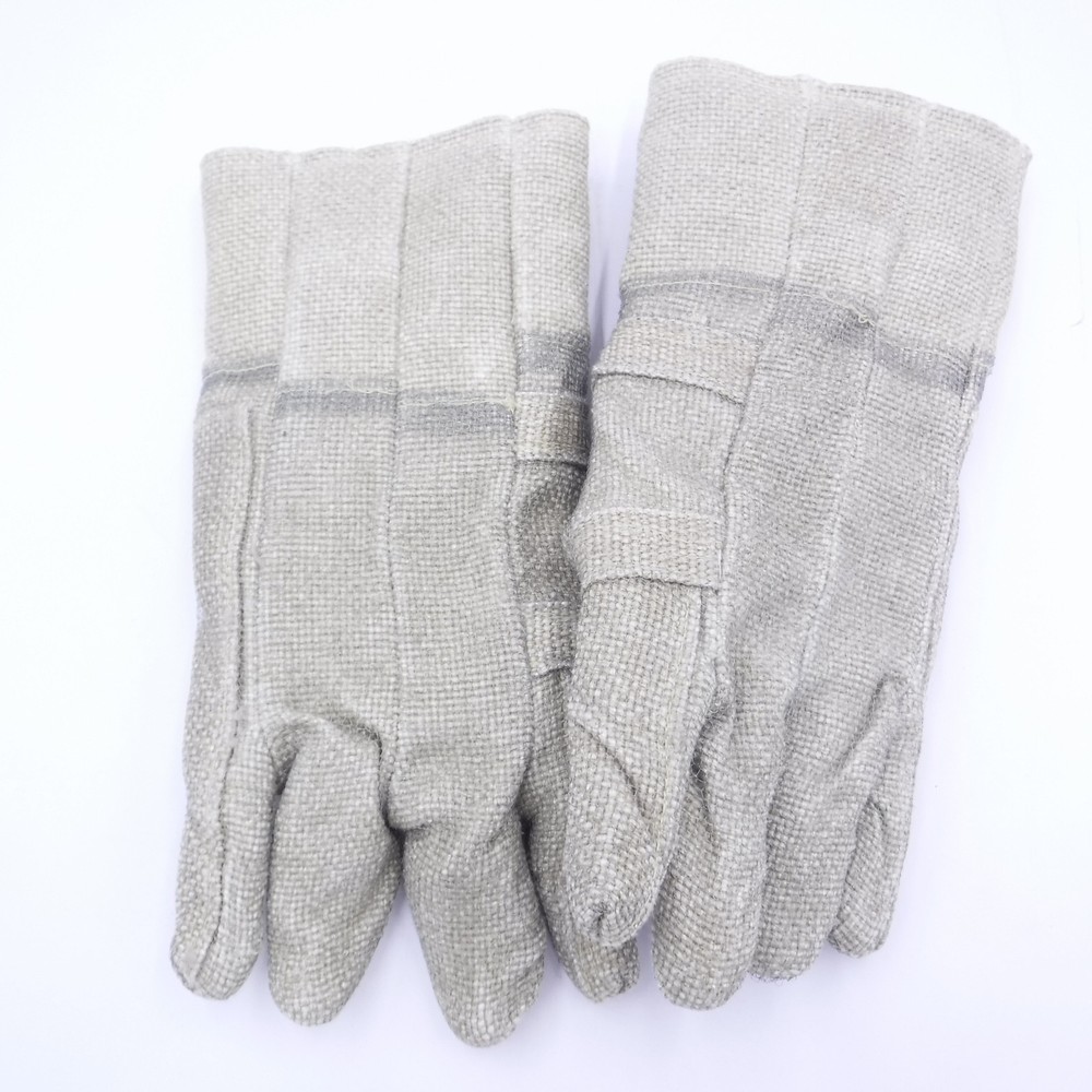 14″ Single Pair ZetexPlus 220 Double Palm Gloves up to 1500° One Size
