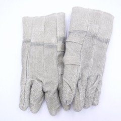 14″ Single Pair ZetexPlus 220 Double Palm Gloves up to 1500° One Size