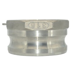4″ 4 inch in Camlock type A male to NPT Female Adapter Stainless Steel SS316