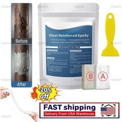 Steel Reinforced Epoxy Putty-Epoxy Putty Fast Repair Clay,Waterproof Heat-Resist