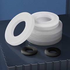 Food Grade Silicone Plain Flat Washer O Rings Sealing Gaskets Ring -60℃~+200℃