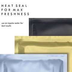 Many Different Sizes for 100 Flat Clear/White Zipper Seal Bags w/ Hang Hole