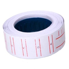 20 Rolls 600pcs White Price Tag Sticker Gun Labels Refill For MX 5500 w/ 2 ink