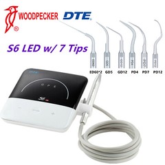 Woodpecker DTE Dental Ultrasonic Piezo Scaler D5 D7 S6 D600 LED W/ Tips SATELEC