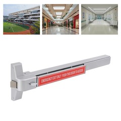 Commercial Door Push Bar Panic Exit Device Lock Fire Emergency Lock Heavy Duty