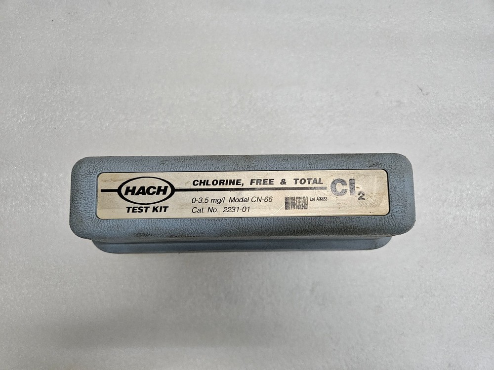 HACH CN-66 CHLORINE,FREE & TOTAL TEST KIT 0-3.5 mg/l Cat.no.2231-01