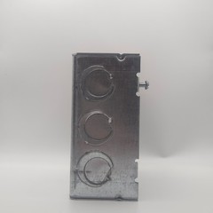 Steel city 72171341-20R 4 in. 42 cu. in. 2-1/8 in. Deep Square Box