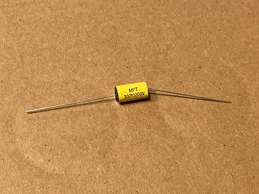 New 1200v MPT Axial Film Capacitors .022 .033 .047 .05 .1 .22 .25 .33 .47 1 uf