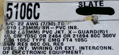 Alpha Wire 5106C 22/6C Xtraguard 1 Suprashield Premium Control Cable Gray /10ft
