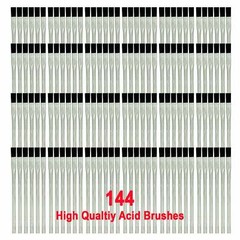 144 Acid Brushes 6″ Length, 3/8″ Wide, $0.13 Per Brush SOLDER, PLUMBING, GLUES