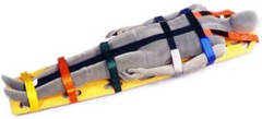 MORRISON MEDICAL 1280 COLOR CODED IMMOBILIZATION BACKBOARD STRAP SYSTEM – NEW