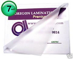 Hot 7 Mil Laminating Pouches [100] Letter 9 x 11-1/2 Clear