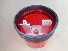 Schneider XVBC34 stack light illuminated lens, red (NIB)