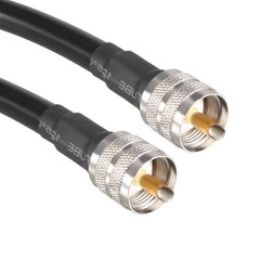 UHF Male PL-259 to UHF Male PL-259 Low Loss RG213 Coax Jumper Cable 1.2M/4Ft
