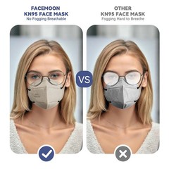 KN95 Face Masks Adults Disposable 100 Pack KN95 Masks Protective Comfortable…