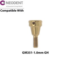 Dental Locator Abutment Overdenture Male Caps Fits NEODENT GRAND MORSE GM 1-6mm