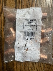 Everbilt 3/4″ 90 Degree Elbow 9 pc Copper