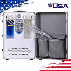 Portable Dental Mobile Delivery Unit Air Compressor Suction +Curing Light+Scaler