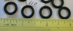 110 O-ring. 3/8″ ID x 9/16″ OD x 3/32″ thick. Buna-70. Quan 5.