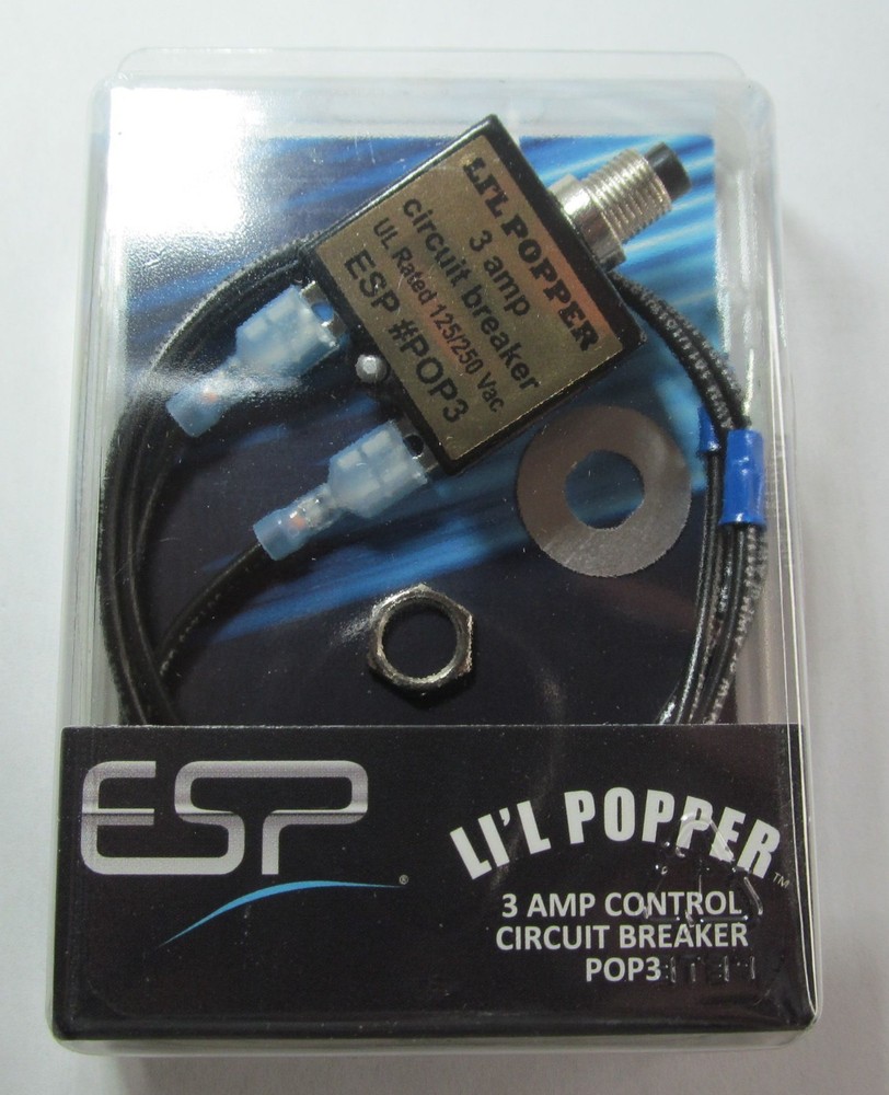 SUPCO ESP G33-039 POP3 LI’L POPPER CONTROL CIRCUIT BREAKER 3-AMP FURNACE/ HVAC