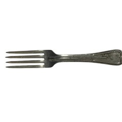 Vintage US Stamped Military Fork Mess Hall Silco Stainless 8″ Long