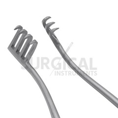 Weitlaner Retractor 4.5″ 3X4 Prong SHARP Stainless Steel German Grade
