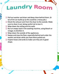 Spring Cleaning Planner