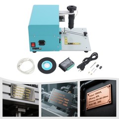 Electric Marking Machine Desktop Dot Peen Nameplate Tags Label Marking Engraver