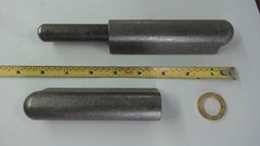 Weld On Hinges 1.5″ to 10″ Steel, Stainless, Aluminum, Brass with Grease fitting