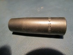 3/8″ Dr, 10mm Impact Socket, 6 Pts