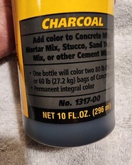 QUIKRETE 1317-00 LIQUID CEMENT COLOR 10oz CHARCOAL