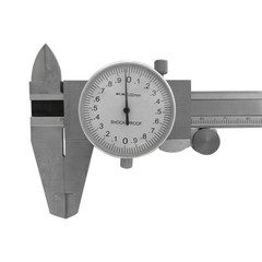 Stainless Steel Metric Dial Caliper 150mm/0.02mm Precision Graduation Shockproof