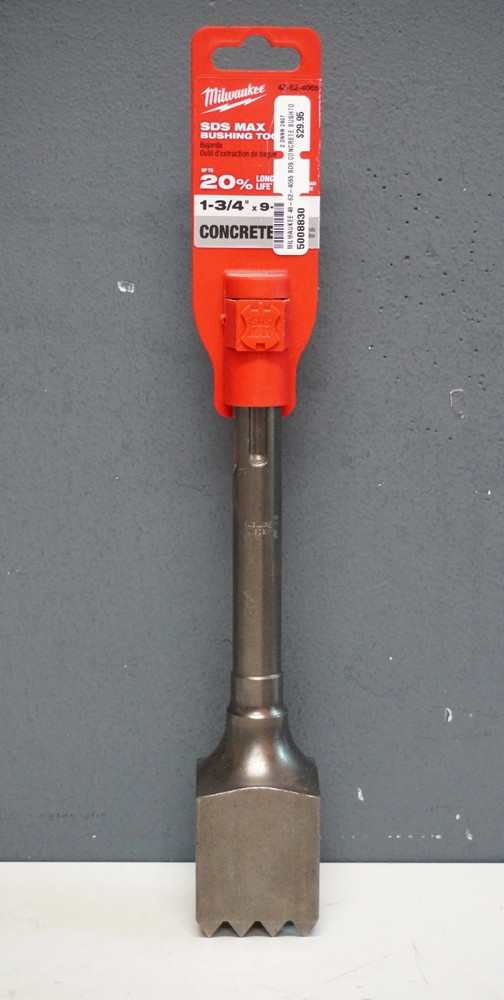 Milwaukee 48-62-4065 (1-3/4″X 9-1/4″) in. SDS-MAX Concrete Bushing Tool