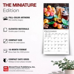 Kitchen | 2027 7×14″ (Hanging) Monthly Mini Wall Calendar